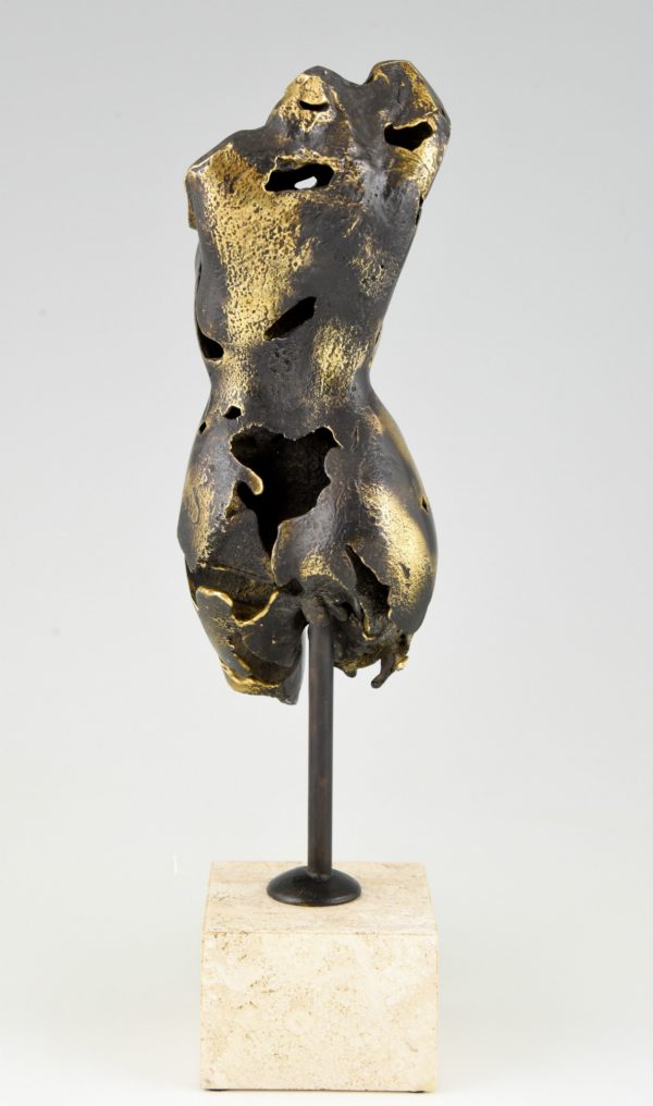 Bronze Skulptur Weiblicher Torso.