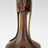 Orientalist Wiener Bronze Vase Pharao