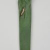 Art Nouveau bronze bookmark letteropener with lady