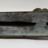 Art Deco bronzen sculptuur dansend naakt met barzoi hond