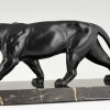 Art Deco beeld panter