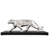 Art Deco Skulptur vrsilbert Panther