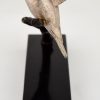 Art Deco bronze bird sculpture