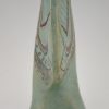 Vase Keramik Frauengesicht
