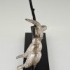 Art Deco bronzen sculptuur 4 vogels op een tak