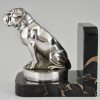 Art Deco bulldog bookends.