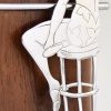 Art Deco cocktail sticks set with girl in bathing suit.