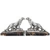 Art Deco panther bookends.