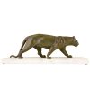 Art Deco sculpture of a panther