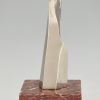 Art Deco sculptuur vrouwen buste profiel