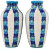A pair of Art Deco vases by Boch Freres