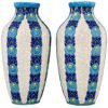 A pair of Art Deco vases by Boch Freres