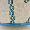 Art Deco ceramic cachepot or planter Soleil Blue