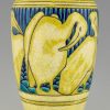 Art Deco vaas in keramiek met pelikanen