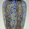 Vase Art Deco céramique Grès decor abstrait