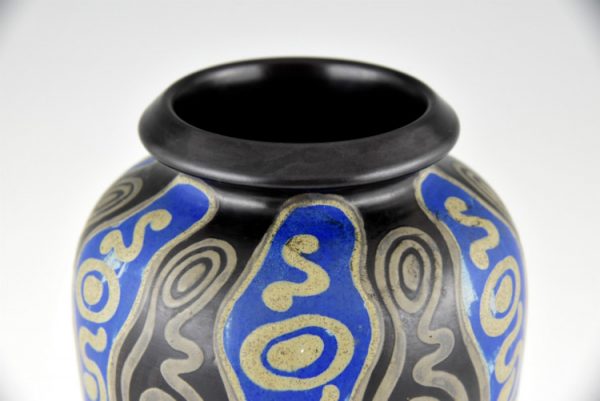 Art Deco vase Keramik Abstrakte Motive