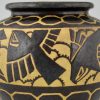 Art Deco vase with birds.