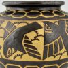 Art Deco Vase mit Vögel