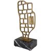 Moderne Bronze Skulptur mit Golf Spieler