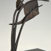 Art Deco sculpture bronze poisson