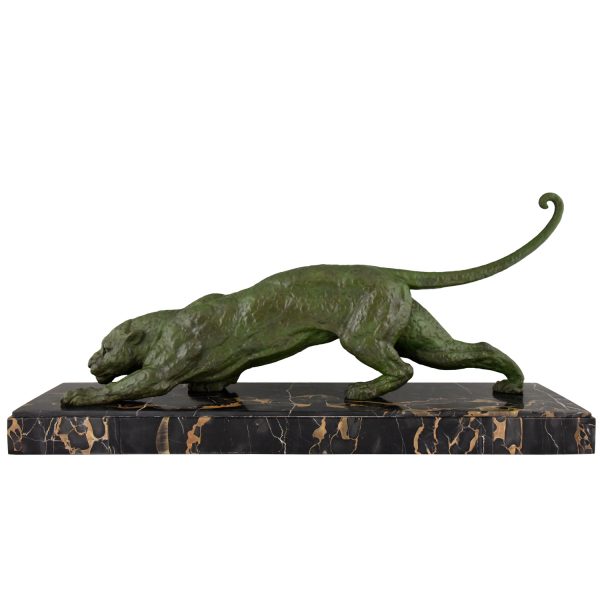 Art Deco sculptuur panter