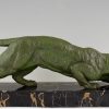 Art Deco sculptuur panter