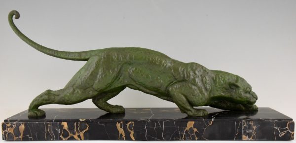 Art Deco sculptuur panter