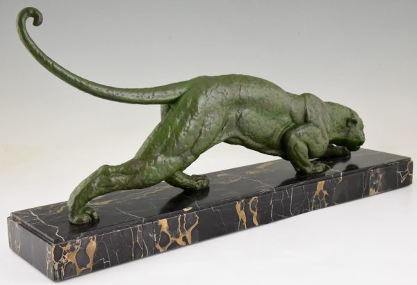 Art Deco sculptuur panter