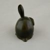 Art Deco bronze sculpture of a rabbit