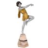 Art Deco sculpture of a dancer