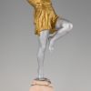 Art Deco sculpture of a dancer