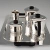 Art Deco silvered tea and coffee set 5 pc