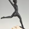 Olympe, Art Deco sculptuur vrouw