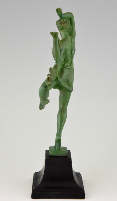 Art Deco sculpture of a dancer