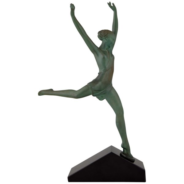 Art Deco Tänzerin Figur Olympia