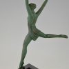 Art Deco Tänzerin Figur Olympia