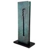 Modern bronzen beeld abstract 1970