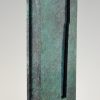 Bronze Skulptur Abstrakt 1970