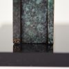 Mid Century Modern abstract bronze sculpture 1970