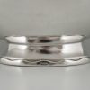 Art Deco silvered swan sauce boat