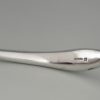 Art Deco silvered swan sauce boat