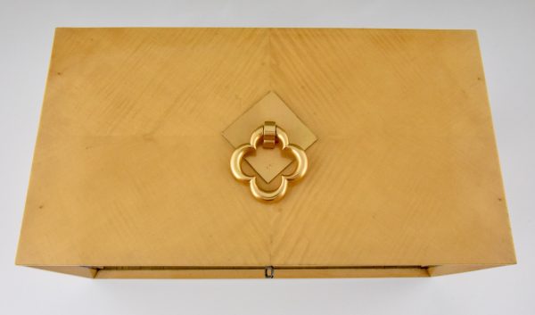Boîte à bijoux Art Deco 3 tirroirs