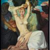 Harem, Gemälde Nackt met zwei Mädchen