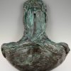 Jugendstil Brunnen Neptun