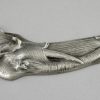 Art Deco silvered bronze letter opener elephant