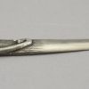 Art Deco silvered bronze letter opener elephant