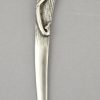 Art Deco silvered bronze letter opener elephant