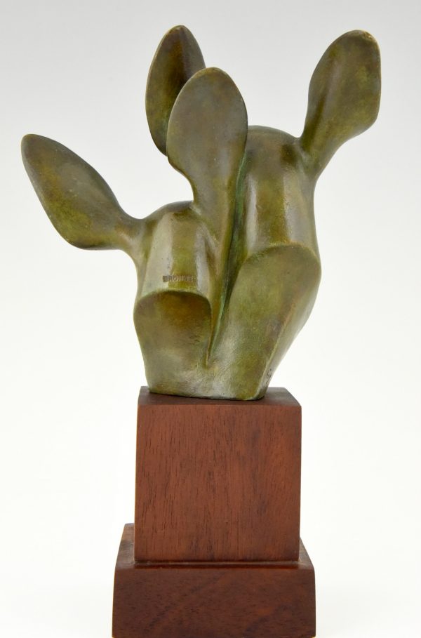 Sculpture bronze Art Deco deux biches