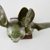 Sculpture bronze Art Deco deux biches