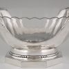 Art Deco silver plated centerpiece or fruit dish
